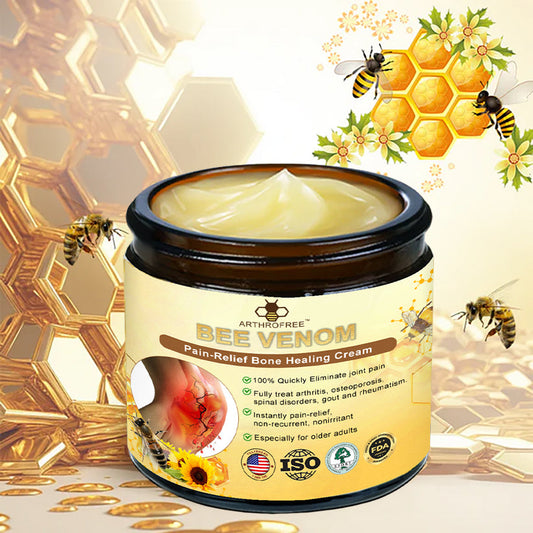 🐝𝐀𝐫𝐭𝐡𝐫𝐨𝐅𝐫𝐞𝐞™ 𝐁𝐞𝐞-𝐕𝐞𝐧𝐨𝐦 𝐏𝐚𝐢𝐧-𝐑𝐞𝐥𝐢𝐞𝐟 𝐁𝐨𝐧𝐞 𝐇𝐞𝐚𝐥𝐢𝐧𝐠 𝐂𝐫𝐞𝐚𝐦(𝐒𝐩𝐞𝐜𝐢𝐚𝐥𝐥𝐲 𝐟𝐨𝐫 𝐨𝐥𝐝𝐞𝐫 𝐚𝐝𝐮𝐥𝐭𝐬 & 𝐀𝐀𝐎𝐒 𝐫𝐞𝐜𝐨𝐦𝐦𝐞𝐧𝐝𝐬)