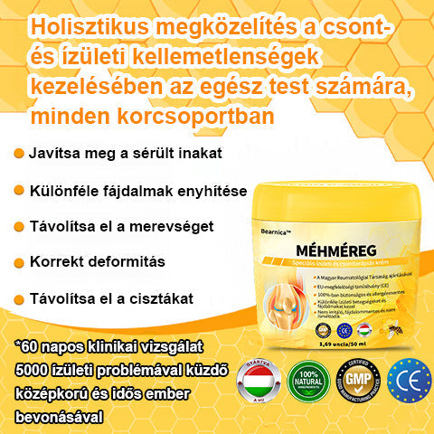 🌿🌿 BEARNICA™ Bee Venom Advanced ízület- és csontkezelő krém🔥  (Utolsó napi akció, 70% kedvezmény)